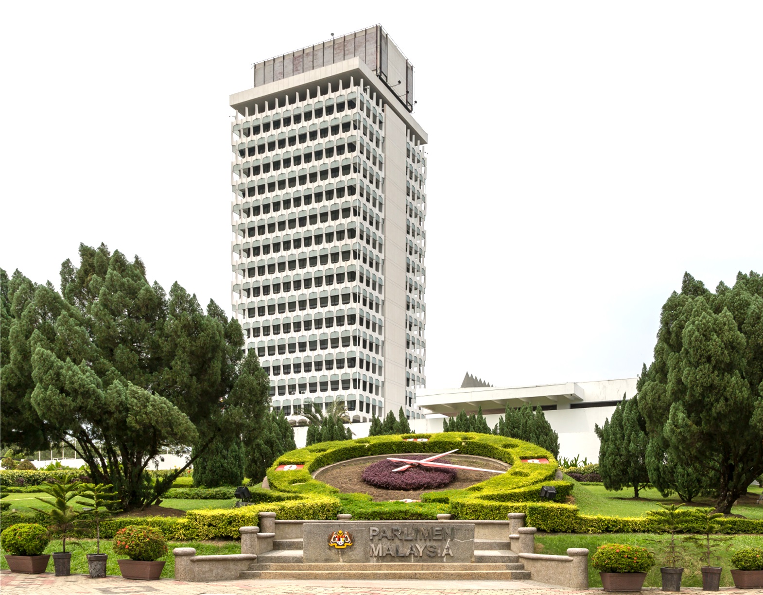 Parliament of Malaysia building, home of the Dewan Negara and Dewan Rakyat